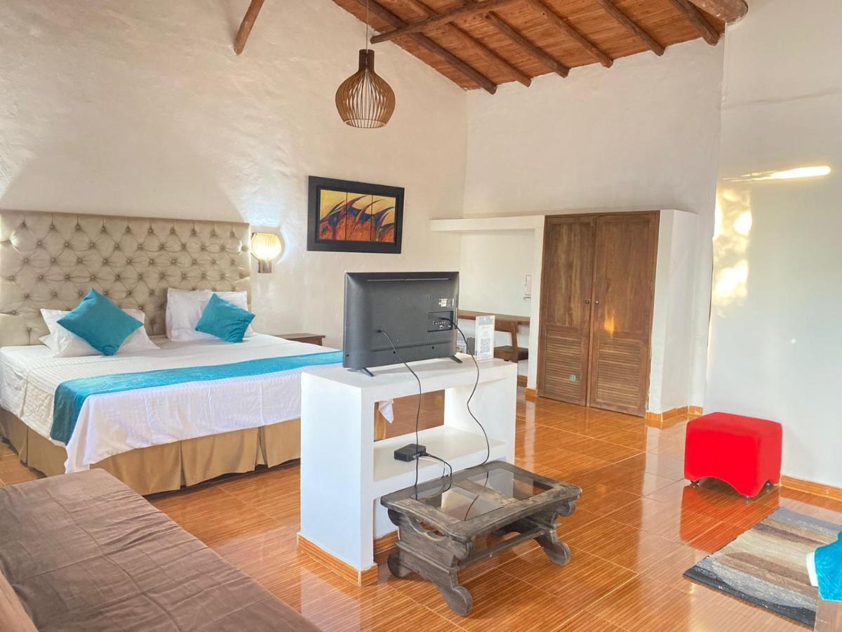 Hotel Santos De Piedra - Maranatha Barichara Kültér fotó