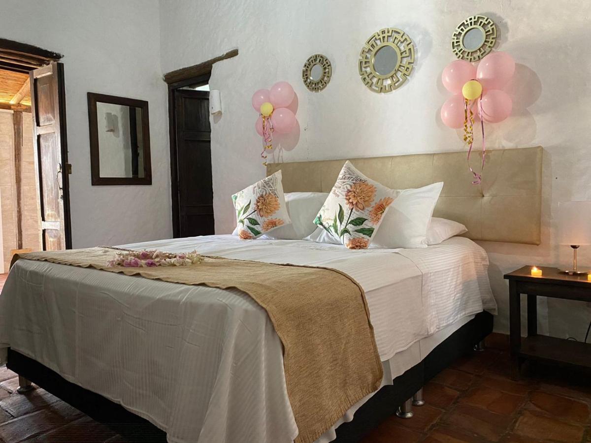 Hotel Santos De Piedra - Maranatha Barichara Kültér fotó