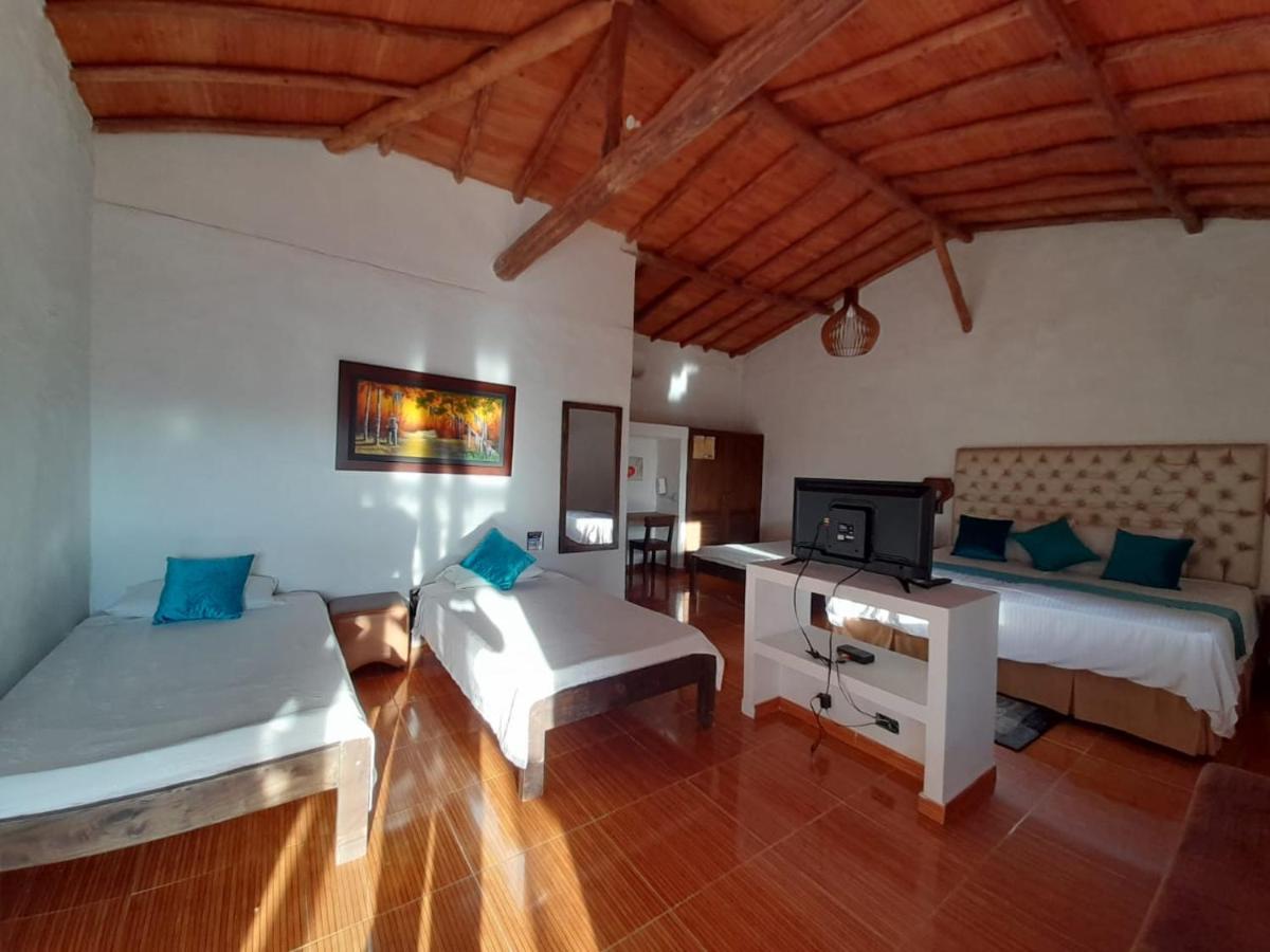 Hotel Santos De Piedra - Maranatha Barichara Kültér fotó