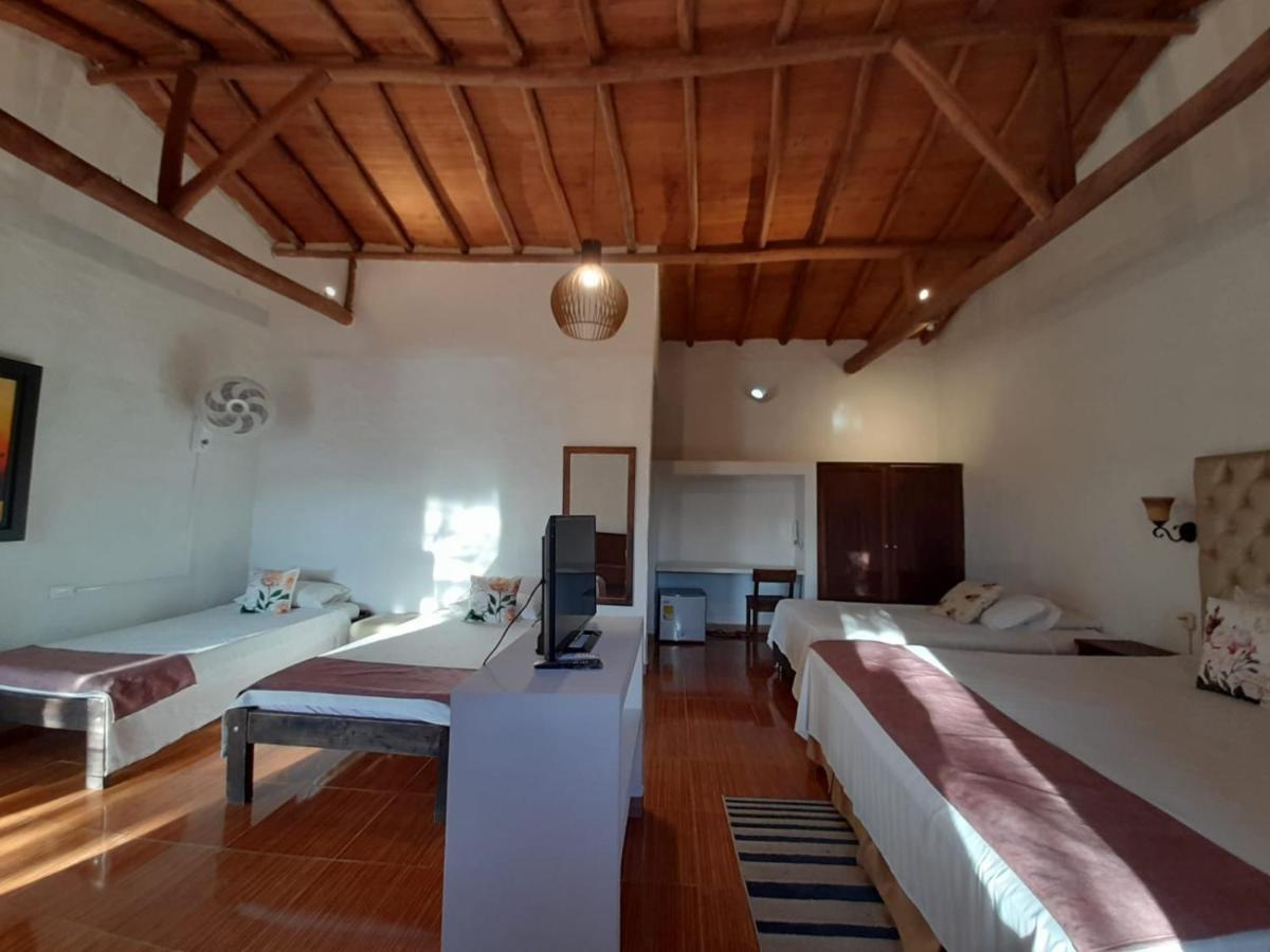 Hotel Santos De Piedra - Maranatha Barichara Kültér fotó