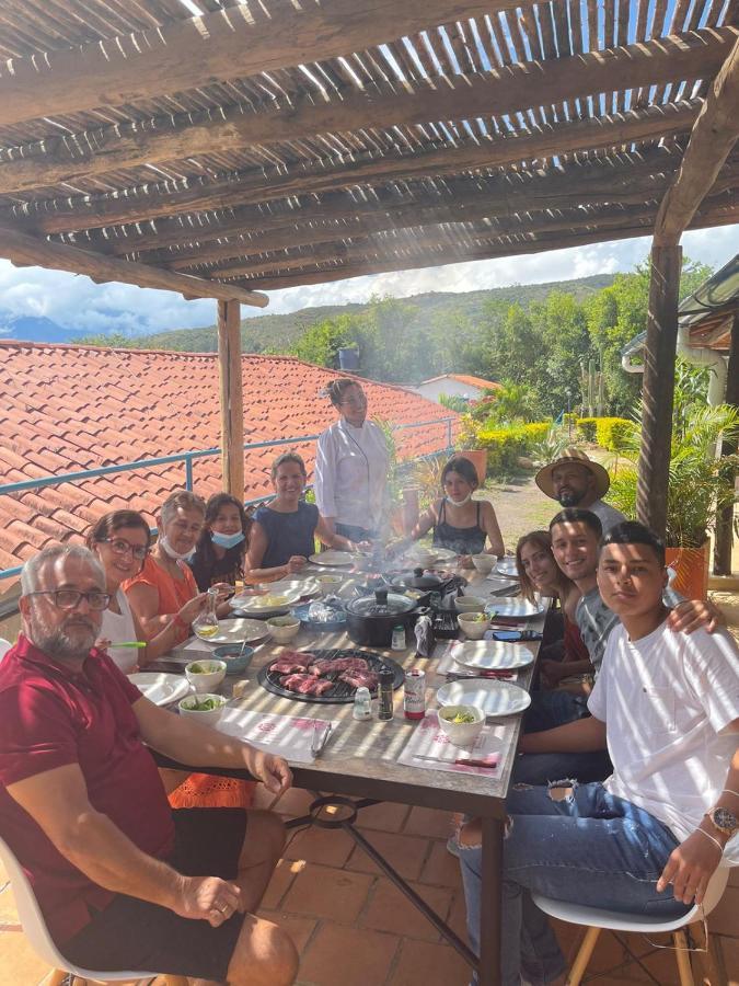 Hotel Santos De Piedra - Maranatha Barichara Kültér fotó